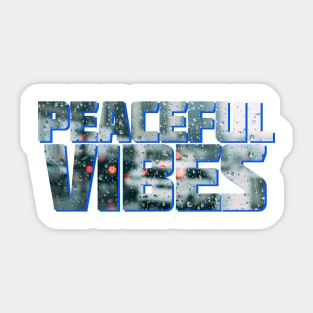 Peaceful Vibes Sticker